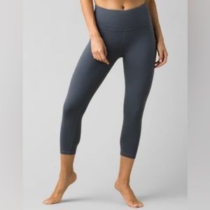 Prana Transform Capri Legging - slate grey (S) - Color Discontinued!